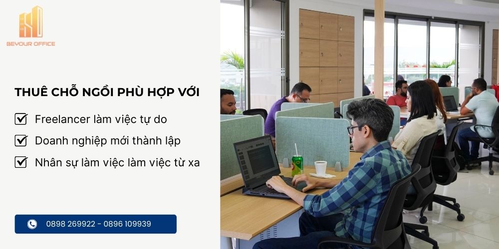 Đôí tượng phù hợp với dịch vụ thuê chỗ ngồi