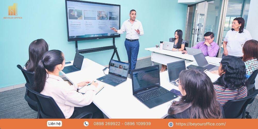 Phòng họp trong văn phòng ảo